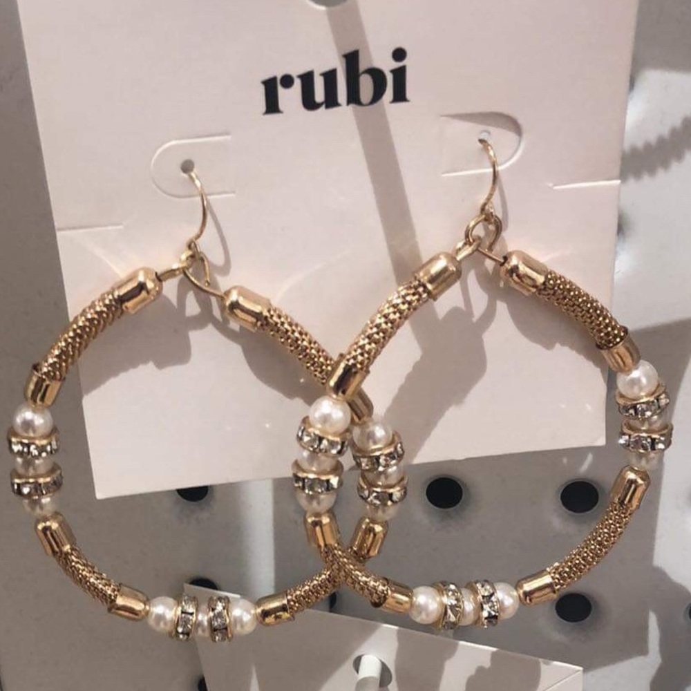 Golden earrings